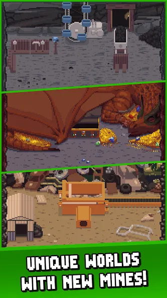 Idle Cave Miner (Айдл Кейв Майнер) [МОД Меню] APK Android Screenshot 2