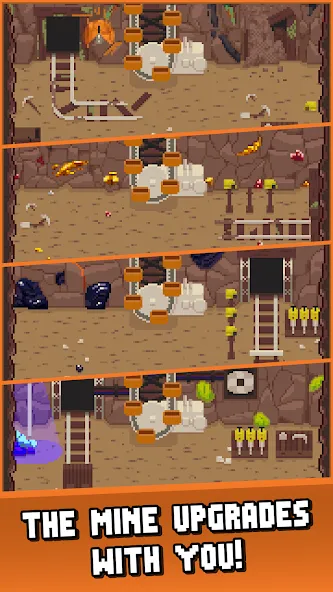 Idle Cave Miner (Айдл Кейв Майнер) [МОД Меню] APK Android Screenshot 3