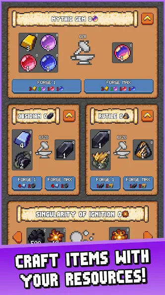 Idle Cave Miner (Айдл Кейв Майнер) [МОД Меню] APK Android Screenshot 4