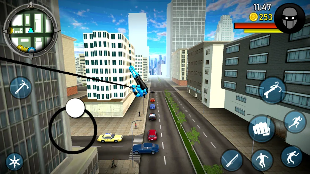 Blue Ninja : Superhero Game (Блу Ниндзя) [МОД Unlocked] APK Android Screenshot 5