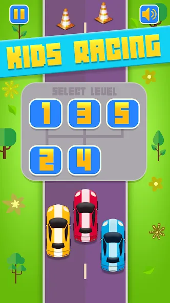 Kids Racing, Racecar Boy Girl [МОД Premium] APK Android Screenshot 3