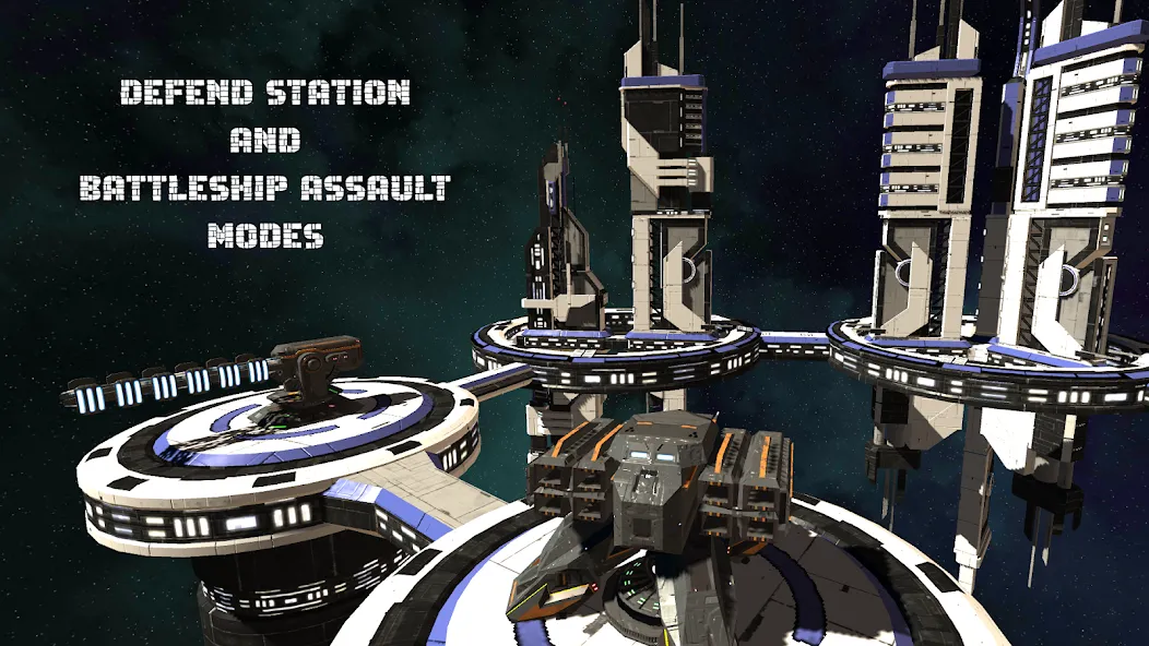 Space Turret - Defense Point (Спейс Туррет) [МОД Mega Pack] APK Android Screenshot 3
