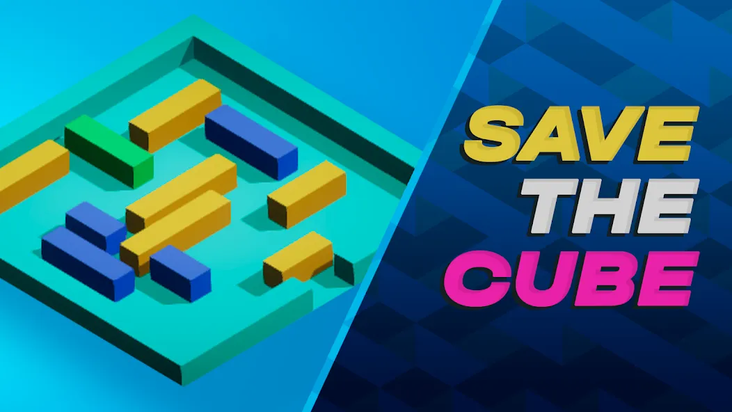 Cube Escape Room 3D Puzzle (Куб Побег Комната 3D) [МОД Unlocked] APK Android Screenshot 2