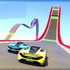 Mega Ramp Car Offline Games [МОД Много денег] APK Android