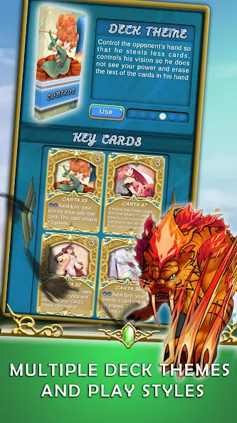 Crystal Soul - TCG Card Battle [МОД Меню] APK Android Screenshot 2