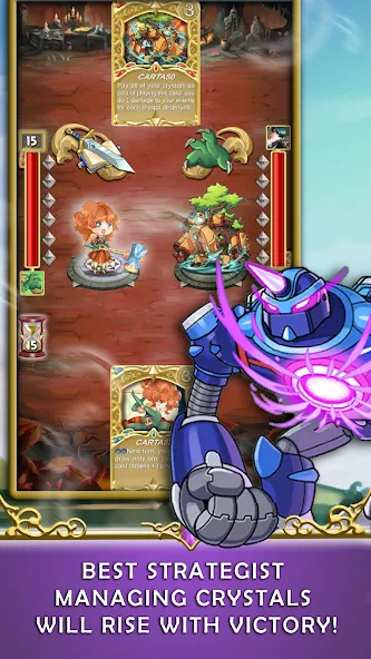 Crystal Soul - TCG Card Battle [МОД Меню] APK Android Screenshot 3