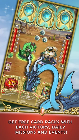 Crystal Soul - TCG Card Battle [МОД Меню] APK Android Screenshot 5