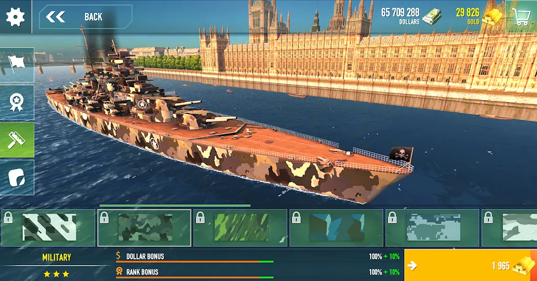 Battle of Warships: Online (Баттл оф Уоршипс) [МОД Много денег] APK Android Screenshot 5