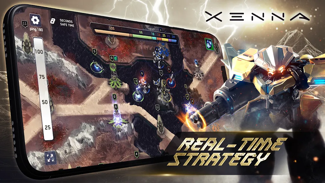 XENNA - MMO Real-time strategy (КСЕННА) [МОД Бесконечные монеты] APK Android Screenshot 1