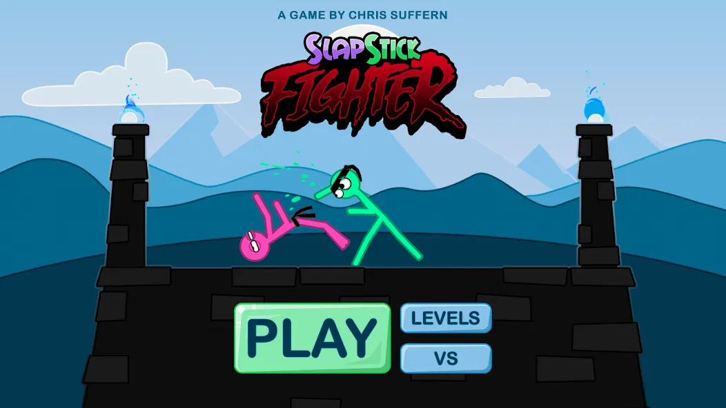 Slapstick Fighter - Fight Game (лапстик Файтер) [МОД Много денег] APK Android Screenshot 1