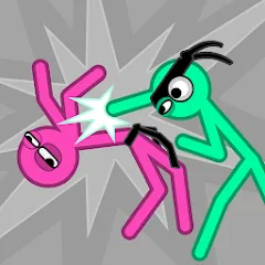 Slapstick Fighter - Fight Game (лапстик Файтер) [МОД Много денег] APK Android