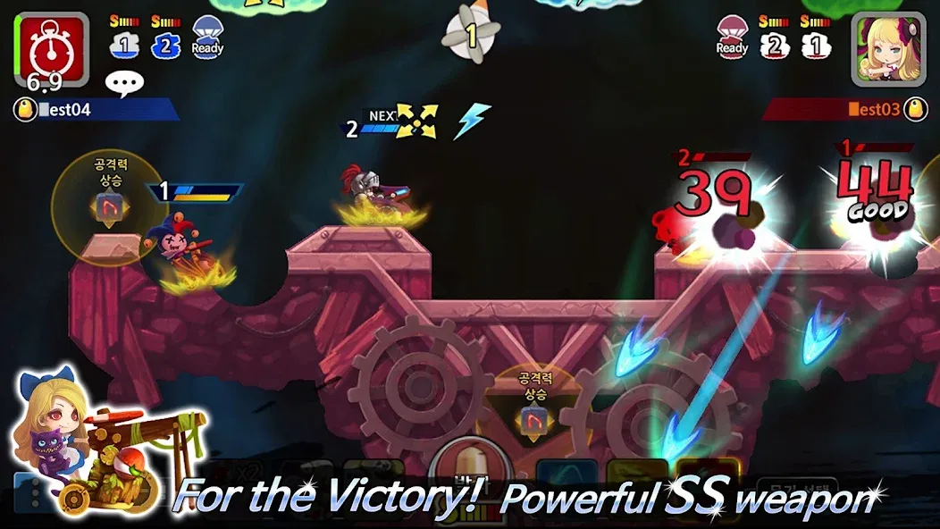 GunboundM (ГанбаундМ) [МОД Mega Pack] APK Android Screenshot 4