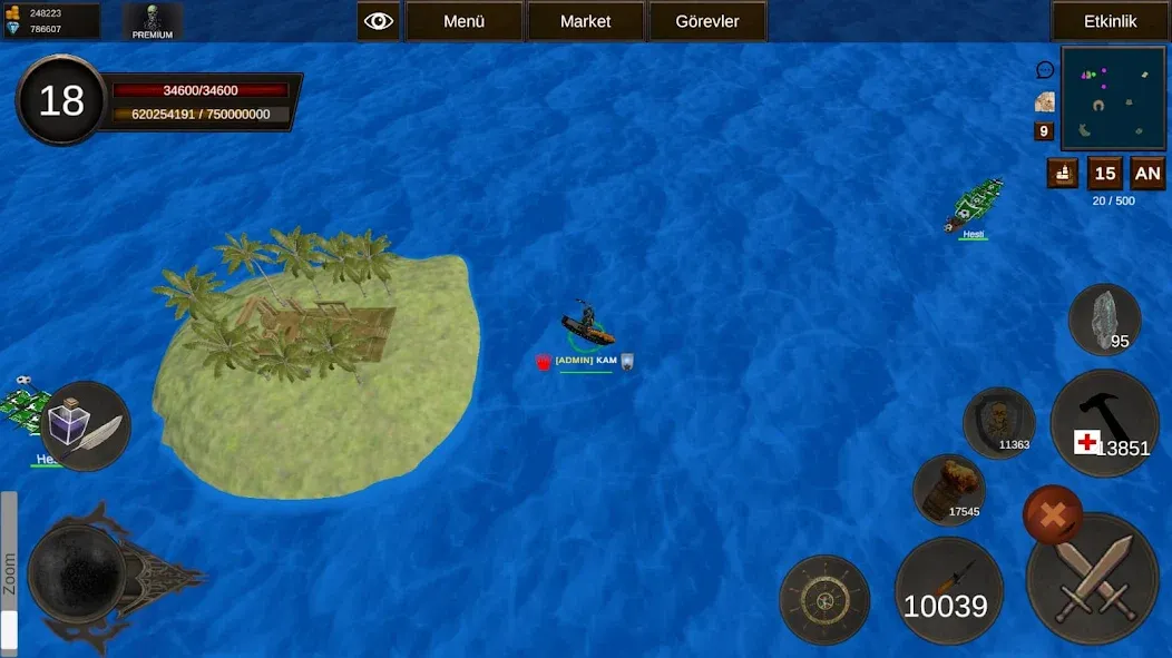 Naval Battle Online (Навальное Сражение Онлайн) [МОД Меню] APK Android Screenshot 3