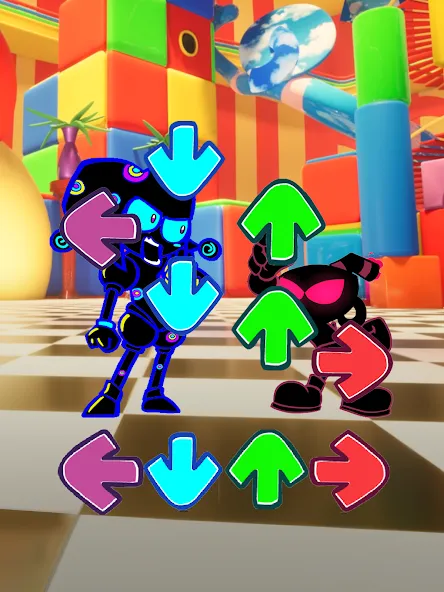 Digital Night Music Battles (ФНФ Мод Мику Музыкальное Шоу) [МОД Mega Pack] APK Android Screenshot 5