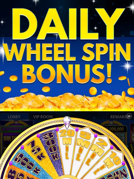 Spin Vegas Slots: Slot Games (Спин Вегас слоты) [МОД Все открыто] APK Android Screenshot 3