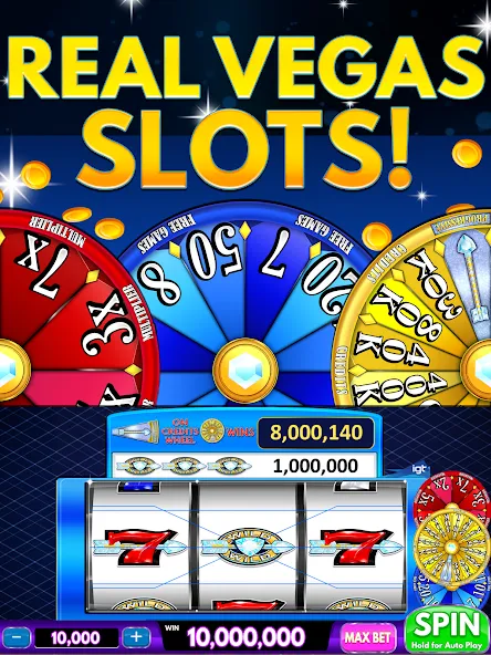 Spin Vegas Slots: Slot Games (Спин Вегас слоты) [МОД Все открыто] APK Android Screenshot 4
