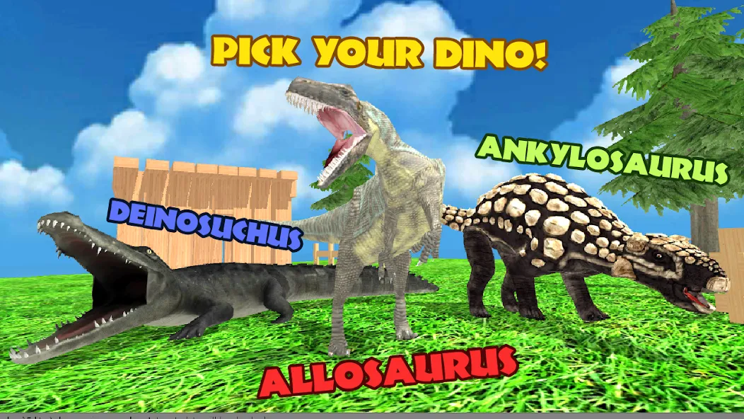 Dino Battle Arena Lost Kingdom (Дино Битва Арена Потерянное Королевство) [МОД Premium] APK Android Screenshot 1