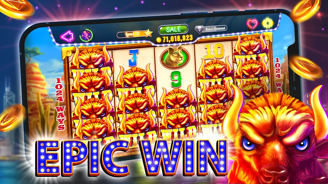Old Vegas Slots - Casino 777 (Олд Вегас Слотс) [МОД Mega Pack] APK Android Screenshot 4