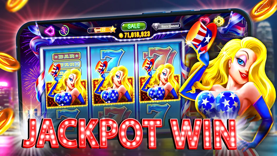 Old Vegas Slots - Casino 777 (Олд Вегас Слотс) [МОД Mega Pack] APK Android Screenshot 5