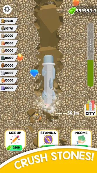 Pen Dig (Пен Диг) [МОД Mega Pack] APK Android Screenshot 1