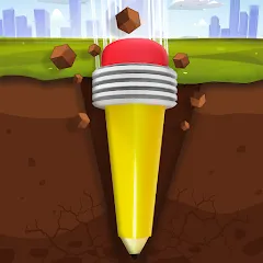 Pen Dig (Пен Диг) [МОД Mega Pack] APK Android