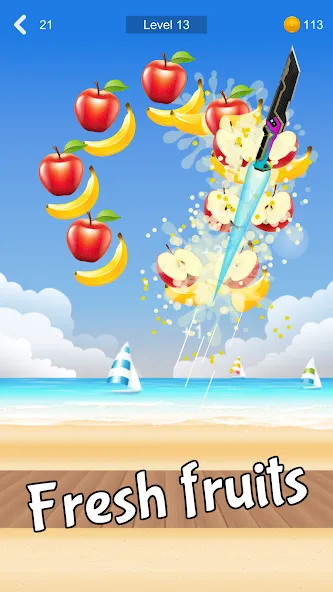 Fruit Sniper (Фрут Снайпер) [МОД Premium] APK Android Screenshot 1