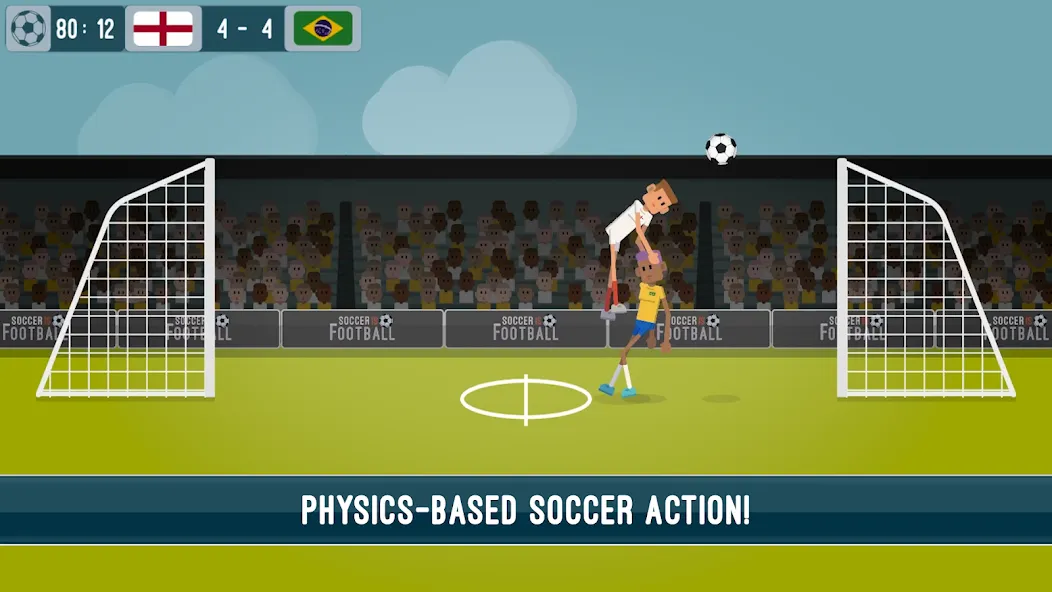 Soccer Is Football (оккер Из Футбол) [МОД Бесконечные монеты] APK Android Screenshot 1