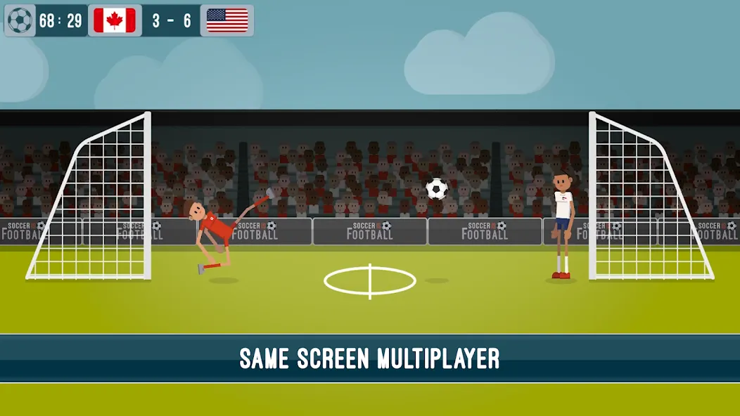 Soccer Is Football (оккер Из Футбол) [МОД Бесконечные монеты] APK Android Screenshot 2