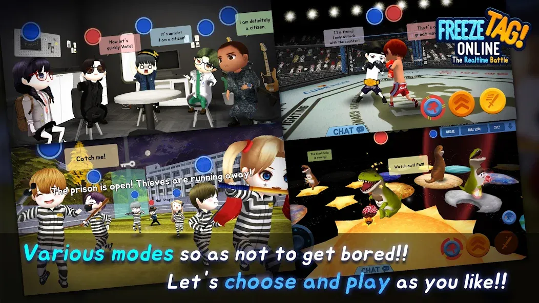 FreezeTag Online : Realtime (ФризТаг Онлайн) [МОД Все открыто] APK Android Screenshot 5