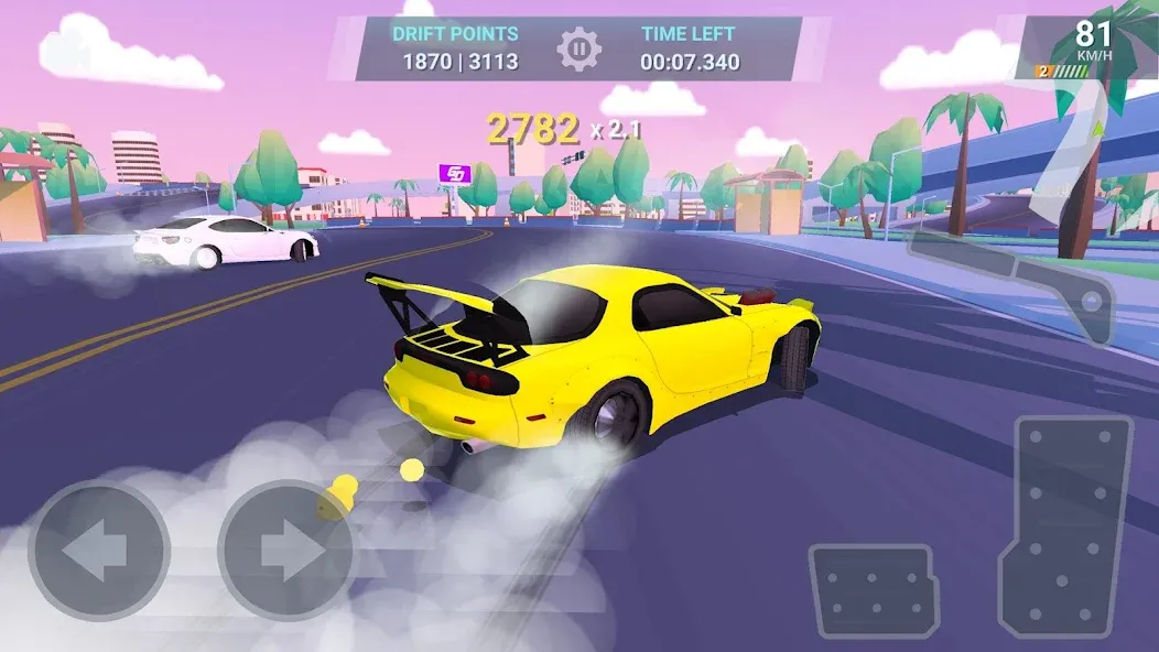 Drift Clash Online Racing (Дрифт Клаш) [МОД Mega Pack] APK Android Screenshot 3