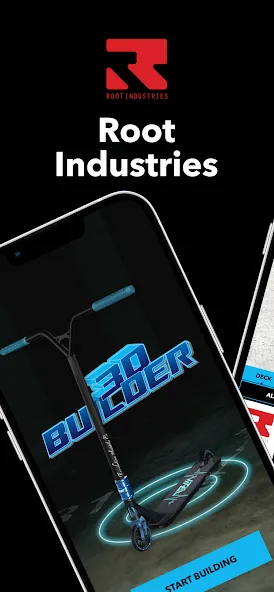 Scooter 3D custom builder (Скутер 3D настраиваемый конструктор) [МОД Unlocked] APK Android Screenshot 1
