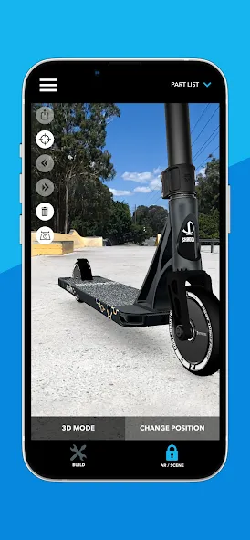 Scooter 3D custom builder (Скутер 3D настраиваемый конструктор) [МОД Unlocked] APK Android Screenshot 4