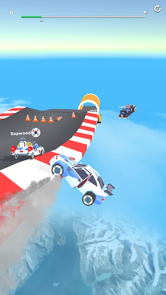 Ramp Racing 3D — Extreme Race [МОД Все открыто] APK Android Screenshot 1