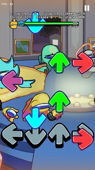 Imposter V5 Among Digital Rap (Импостер 5 Среди Модов ) [МОД Бесконечные монеты] APK Android Screenshot 2