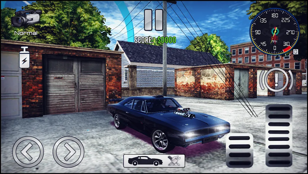 Charger Drift Simulator (Чарджер Дрифт Симулятор) [МОД Все открыто] APK Android Screenshot 5