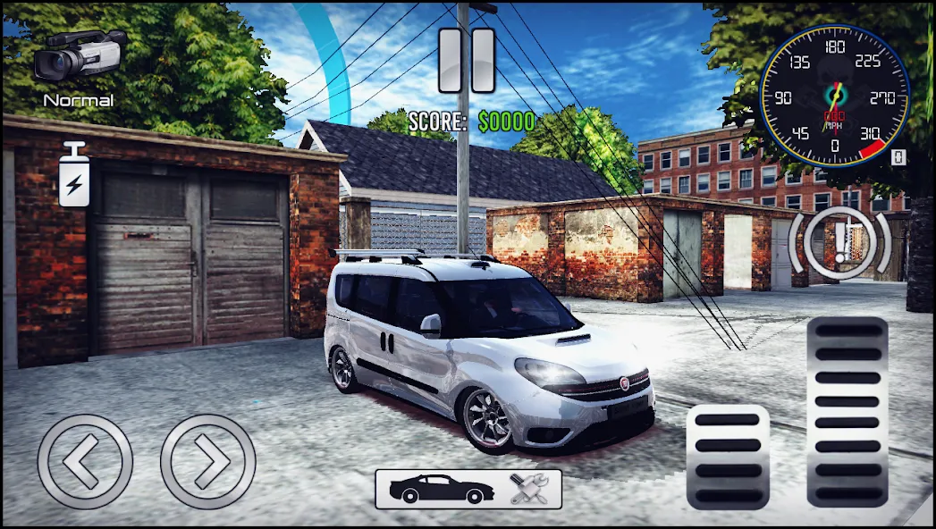 Doblo Drift Simulator (Добло Дрифт Симулятор) [МОД Unlocked] APK Android Screenshot 5