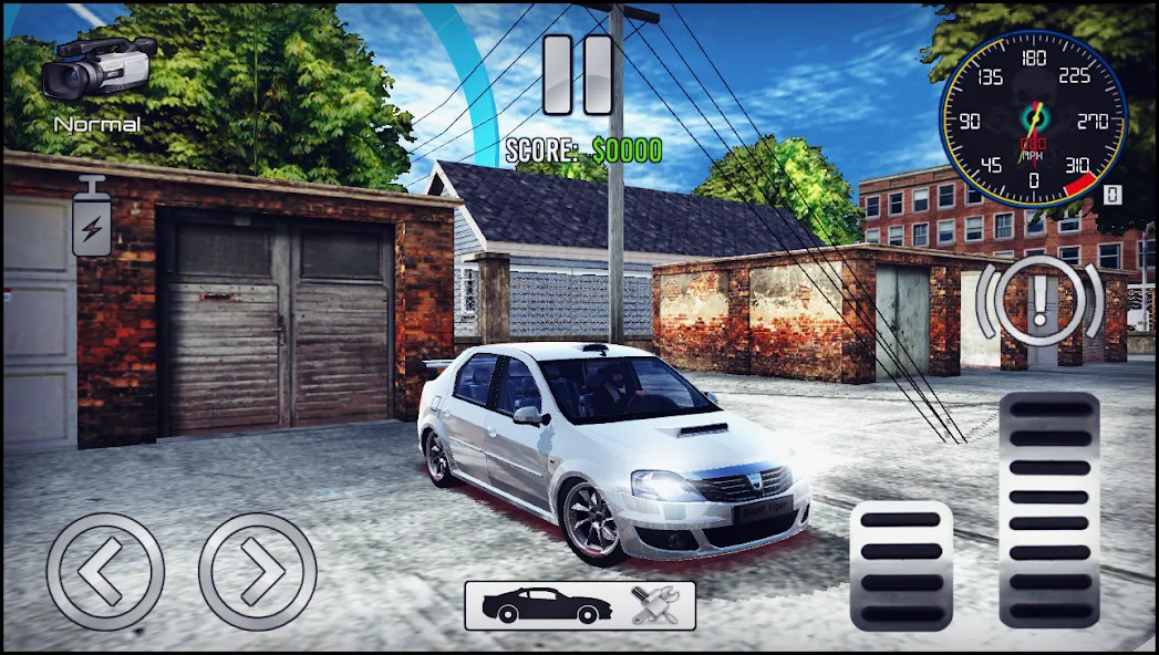Logan Drift Simulator (Логан Дрифт Симулятор) [МОД Все открыто] APK Android Screenshot 5