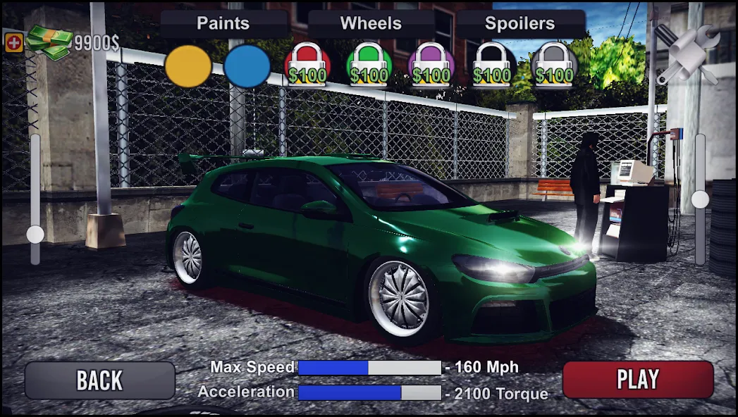 Skyline Drift Simulator (Скайлайн Дрифт Симулятор) [МОД Бесконечные монеты] APK Android Screenshot 3
