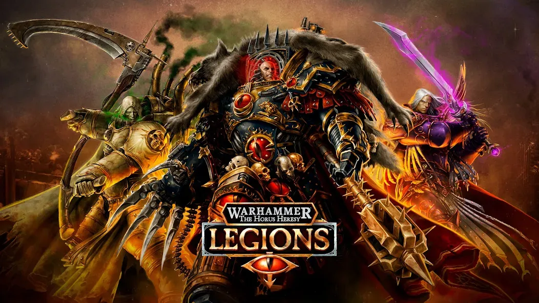 Warhammer Horus Heresy Legions (Вархаммер Искупление Хоруса Легионы) [МОД Все открыто] APK Android Screenshot 1