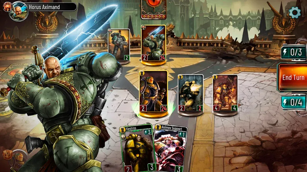 Warhammer Horus Heresy Legions (Вархаммер Искупление Хоруса Легионы) [МОД Все открыто] APK Android Screenshot 2