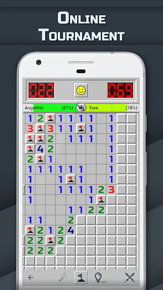 Minesweeper GO - classic game [МОД Mega Pack] APK Android Screenshot 2