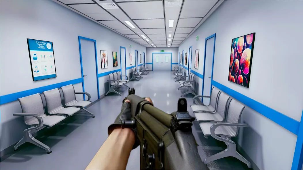 Zombie Evil Horror 4 (Зомби Злой Ужас 4) [МОД Много денег] APK Android Screenshot 5