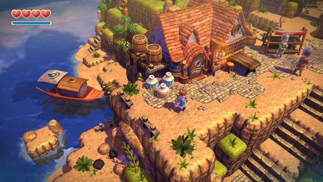 Oceanhorn ™ (Оушенхорн) [МОД Бесконечные монеты] APK Android Screenshot 1