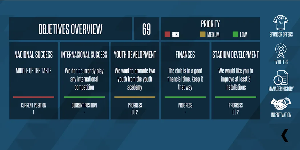 Mobile Football Manager (Мобильный футбольный менеджер) [МОД Бесконечные монеты] APK Android Screenshot 4