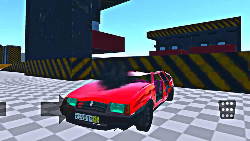 АВТОВАЗ КРАШ ТЕСТ СИМУЛЯТОР [МОД Много денег] APK Android Screenshot 3