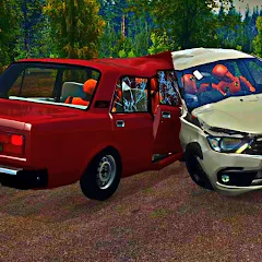 АВТОВАЗ КРАШ ТЕСТ СИМУЛЯТОР [МОД Много денег] APK Android