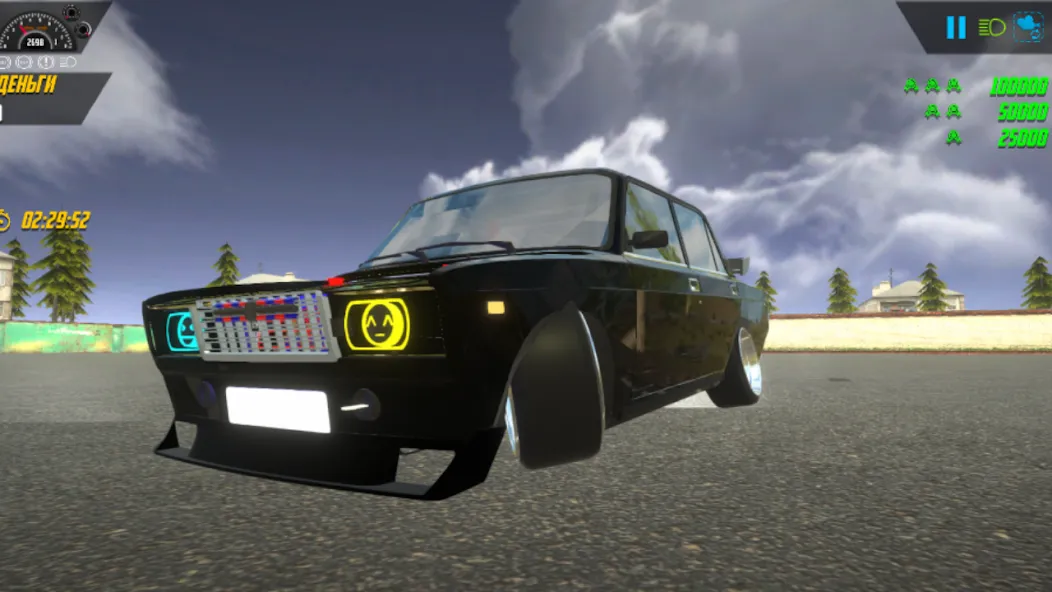 2107 АВТОВАЗ: ТЮНИНГ И ДРИФТ (две тысячи сто семь) [МОД Unlocked] APK Android Screenshot 3