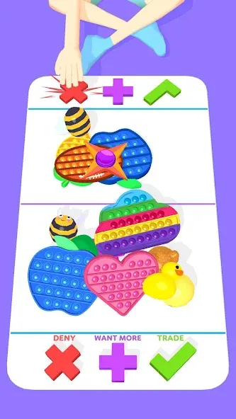 Fidget Trading 3D Fidget Toys (Фиджет Трейдинг 3D Фиджет Игрушки) [МОД Меню] APK Android Screenshot 5
