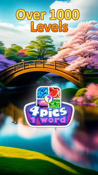 4 Pics 1 Word: Guessing Games [МОД Mega Pack] APK Android Screenshot 5