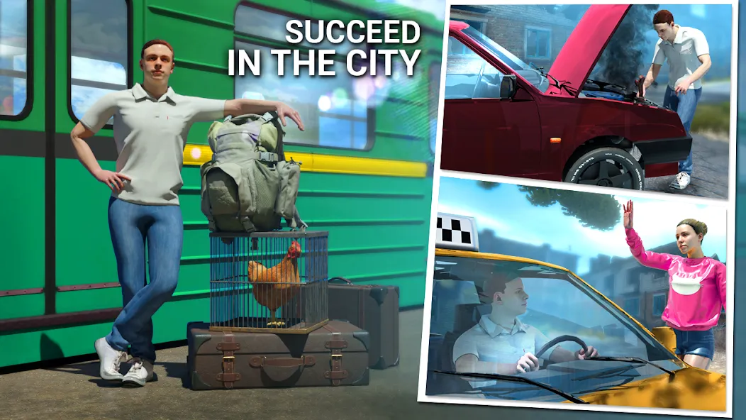 Real Driving School in City [МОД Меню] APK Android Screenshot 1